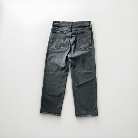 MOTHER The Rambler Zip Ankle Jeans Vroom Size 34 Wide Leg Bootcut Denim Pants - Picture 3 of 15